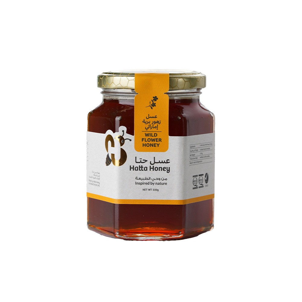 Wildflower Honey (330g) - Hatta Honey